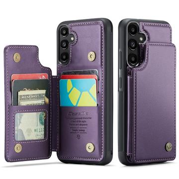 Samsung Galaxy A36 Caseme C22 Hülle RFID Kartenetui - Lila