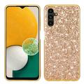 Samsung Galaxy A36 Glitter Serie Hybrid Hülle - Gold