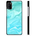 Samsung Galaxy A41 Schutzhülle - Blauer Marmor