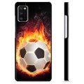 Samsung Galaxy A41 Schutzhülle - Fußball Flamme