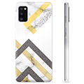 Samsung Galaxy A41 TPU Hülle - Abstrakter Marmor