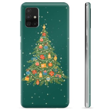 Samsung Galaxy A51 TPU Hülle - Weihnachtsbaum