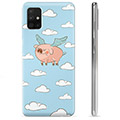 Samsung Galaxy A51 TPU Hülle - Fliegendes Schwein