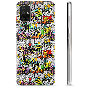 Samsung Galaxy A51 TPU Hülle - Graffiti