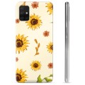 Samsung Galaxy A51 TPU Hülle - Sonnenblume