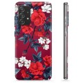 Samsung Galaxy A52 5G, Galaxy A52s TPU Hülle - Vintage Blumen