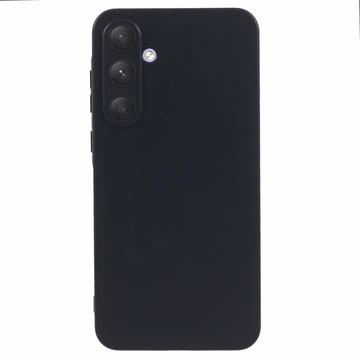 Samsung Galaxy A55 Anti-Fingerabdrücke Matte TPU Hülle - Schwarz