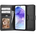 Samsung Galaxy A55 Tech-Protect Wallet Hülle W. Magnet & Stand - Schwarz