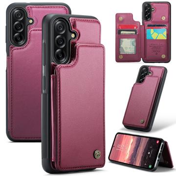 Samsung Galaxy A56 Caseme C22 Hülle RFID Kartenetui - Rot