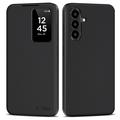 Samsung Galaxy A56 Tech-Protect Smart Clear View Flip Hülle mit Kartenschlitz - Schwarz