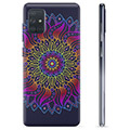 Samsung Galaxy A71 TPU Hülle - Buntes Mandala