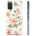 Samsung Galaxy A71 TPU Hülle - Blumen