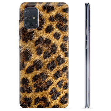 Samsung Galaxy A71 TPU Hülle - Leopard