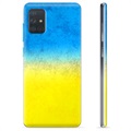 Samsung Galaxy A71 TPU Hülle Ukrainische Flagge - Zweifarbig