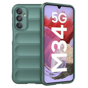 Samsung Galaxy F34/M34 5G Rugged TPU Hülle - Grün