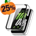 Samsung Galaxy Fit3 Kunststoff Hülle mit Panzerglas - 9H