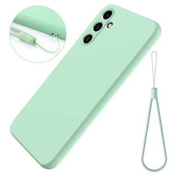 Samsung Galaxy M15/F15 Liquid Silikonhülle - Grün