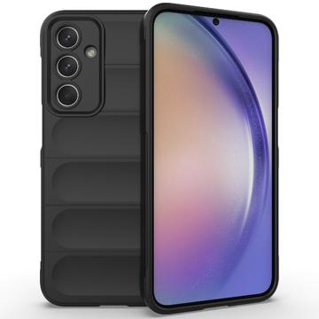 Samsung Galaxy M35 Rugged TPU Hülle - Schwarz