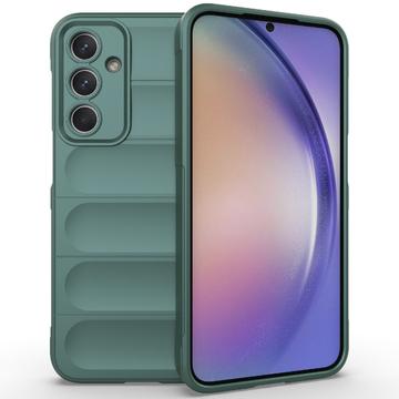 Samsung Galaxy M35 Rugged TPU Hülle - Grün
