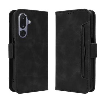 Samsung Galaxy M36 Kartenetui mit Geldbörse - Schwarz