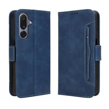 Samsung Galaxy M36 Kartenetui mit Geldbörse - blau