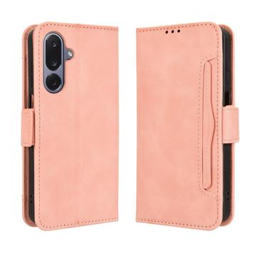Samsung Galaxy M36 Kartenetui mit Geldbörse - Rosa