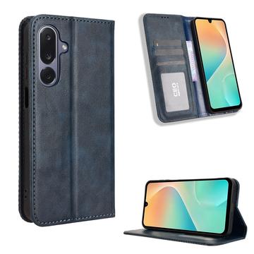 Samsung Galaxy M36 Retro Wallet Schutzhülle mit Magnetverschluss