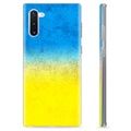 Samsung Galaxy Note10 TPU Hülle Ukrainische Flagge - Zweifarbig