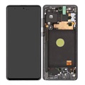 Samsung Galaxy Note10 Lite Oberschale & LCD Display GH82-22055A - Schwarz