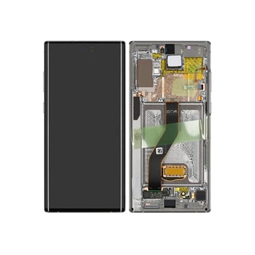 Samsung Galaxy Note10+ Oberschale & LCD Display GH82-20838C - Silber