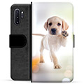 Samsung Galaxy Note10+ Premium Schutzhülle mit Geldbörse - Hund