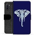 Samsung Galaxy Note10+ Premium Schutzhülle mit Geldbörse - Elefant