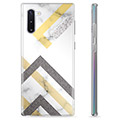 Samsung Galaxy Note10 TPU Hülle - Abstrakter Marmor