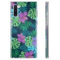 Samsung Galaxy Note10 TPU Hülle - Tropische Blumen
