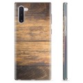 Samsung Galaxy Note10 TPU Hülle - Holz