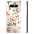 Samsung Galaxy Note8 TPU Hülle - Blumen