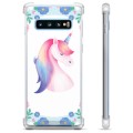 Samsung Galaxy S10 Hybrid Hülle - Einhorn