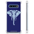 Samsung Galaxy S10+ Hybrid Hülle - Elefant