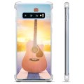 Samsung Galaxy S10 Hybrid Hülle - Gitarre