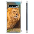 Samsung Galaxy S10+ Hybrid Hülle - Löwe