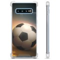 Samsung Galaxy S10 Hybrid Hülle - Fußball