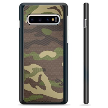 Samsung Galaxy S10 Schutzhülle - Tarnmuster