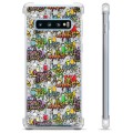 Samsung Galaxy S10+ Hybrid Hülle - Graffiti