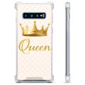 Samsung Galaxy S10+ Hybrid Hülle - Königin