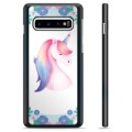 Samsung Galaxy S10+ Schutzhülle - Einhorn