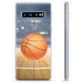 Samsung Galaxy S10+ TPU Hülle - Basketball