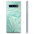 Samsung Galaxy S10+ TPU Hülle - Grüne Minze