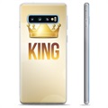 Samsung Galaxy S10+ TPU Hülle - König