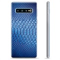 Samsung Galaxy S10+ TPU Hülle - Leder