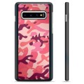 Samsung Galaxy S10 Schutzhülle - Rosa Tarnung